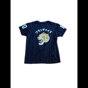 SLC Los Angeles Franchise Tiger Japanese Graphic T-Shirt L